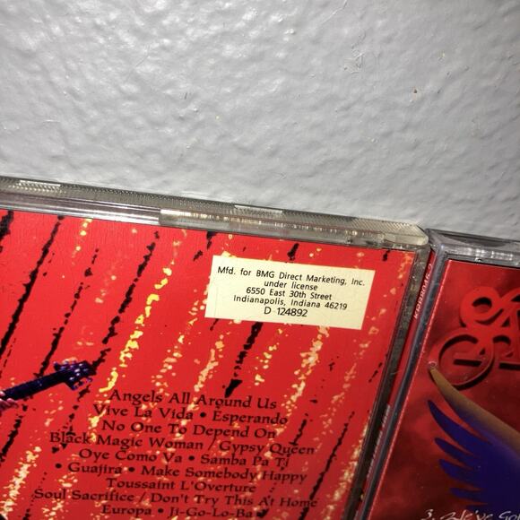 Cd Used Santana Direct Sacred Fire Live in South America / Santana Jam Bundle - Picture 4 of 7